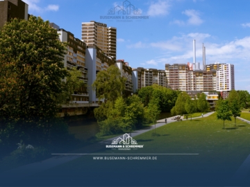 Vermietete 3-Zimmer-Eigentumswohnung mit Balkon und Aufzug im Ihme-Zentrum Hannover, 30449 Hannover, Wohnung