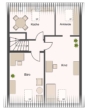 Grundriss DG - Familienfreundliches Reihenmittelhaus mit ausgebautem Dachgeschoss und großem Platzangebot