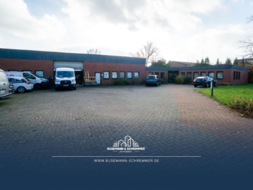 Große Gewerbeimmobilie mit Büroräumen, Lagerhalle und Werkstätten, 30827 Garbsen, Halle/Produktion