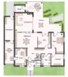 Grundriss Erdgeschoss - -RESERVIERT- Einfamilienhaus mit Kamin, Bar und Doppelgarage in traumhafter Feldrandlage von Garbsen