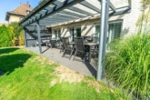 Terrasse - Hochwertiges Einfamilienhaus mit Sauna, Kamin & moderner Ausstattung in Seelze