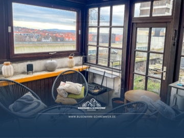 Penthouse-Maisonette mit Wintergarten und Dachterrasse im Ihme-Zentrum Hannover, 30449 Hannover, Penthouse