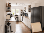 EG Küche - Familienfreundliches Reihenhaus mit Kamin, Garten und überdachter Terrasse in Garbsen-Osterwald