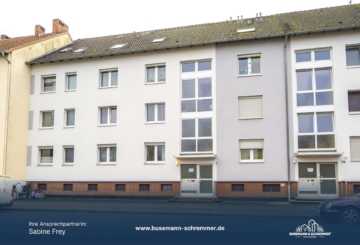 Komfortable 2-Zimmer-Wohnung mit Balkon in Hannover-Misburg – wird renoviert übergeben, 30629 Hannover, Etagenwohnung