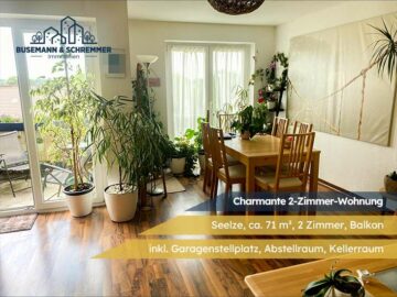 Charmante 2-Zimmer-Wohnung inklusive Garage, 30926 Seelze, Dachgeschosswohnung