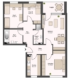 Grundriss - Modernes Wohnglück in der Calenberger Neustadt: 4 Zimmer, Luxus-Bäder & TG-Stellplatz