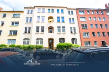 Wohnen im Altbau zwischen Eilenriede und Maschsee – hohe Decken und zwei Balkone in der Südstadt, 30171 Hannover, Etagenwohnung