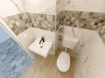 Gäste WC - Helle 3-Zimmer-Wohnung im Ihme Zentrum mit Weitblick, Balkon & Erstbezug nach Sanierung