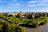 Aussicht - Helle 3-Zimmer-Wohnung im Ihme Zentrum mit Weitblick, Balkon & Erstbezug nach Sanierung
