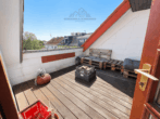 Terrasse - Großzügige 3-Zimmer-Dachgeschosswohnung mit sonniger Dachterrasse & zwei Bädern