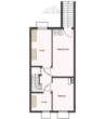 Grundriss Keller - Reihenmittelhaus mit Terrasse und Garten in Garbsen
