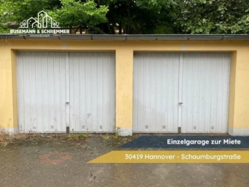 Garage in Herrenhausen zu vermieten, 30419 Hannover, Einzelgarage