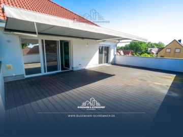 Exklusive Penthouse Wohnung mit riesiger Dachterrasse, 2 TG-Stellplätzen & moderner Energietechnik, 30826 Garbsen, Penthouse