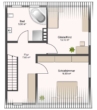 Grundriss Obergeschoss - Doppelhaushälfte mit großem Garten, Doppelgarage & ausgebautem Keller in Hannover-Misburg