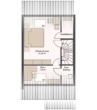 Grundriss Dachgeschoss - Familienfreundliches Reihenmittelhaus mit viel Platz, Terrasse und Garten in Hannover-Wettbergen